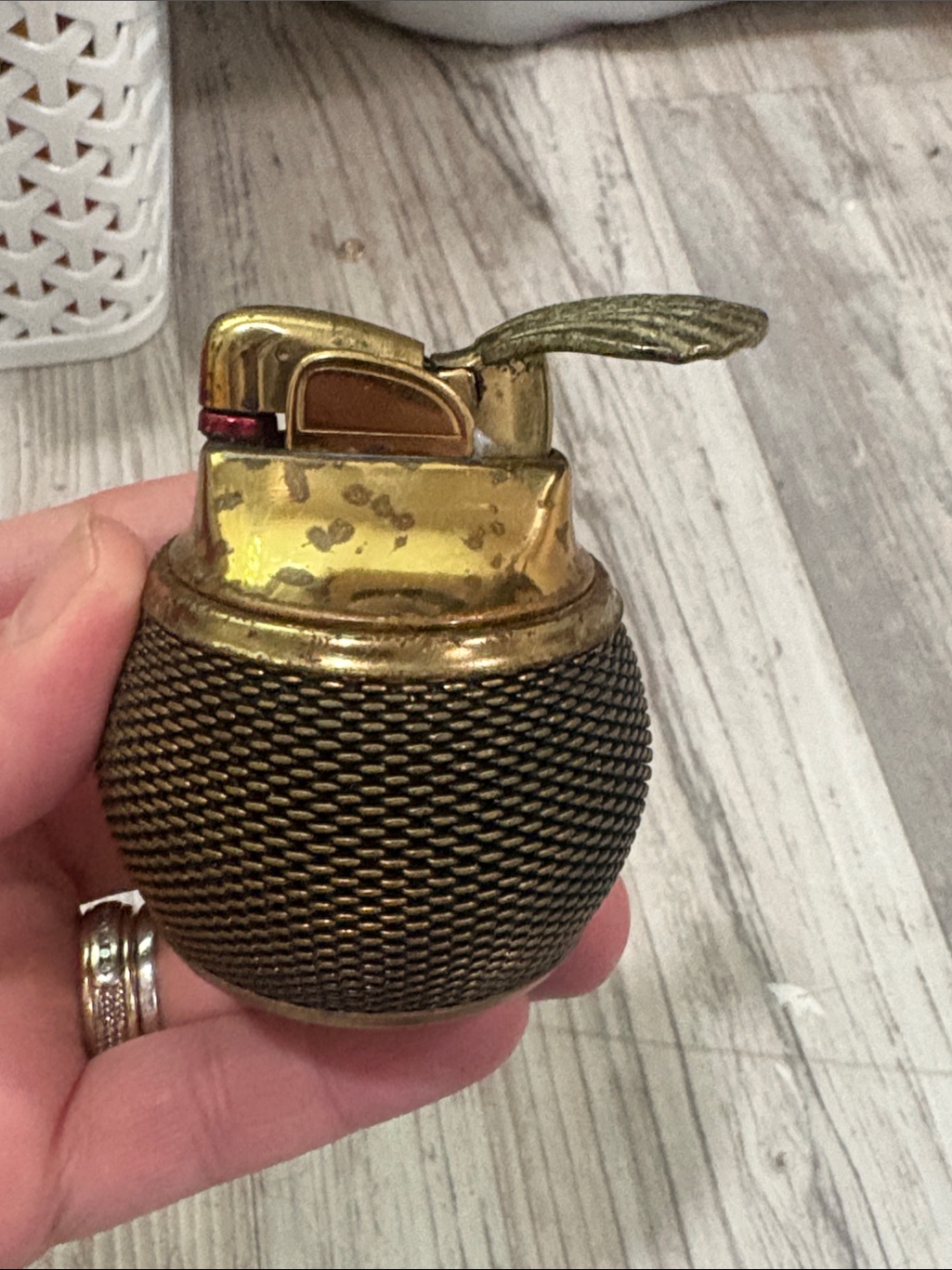 Vintage Solid Brass Lighter